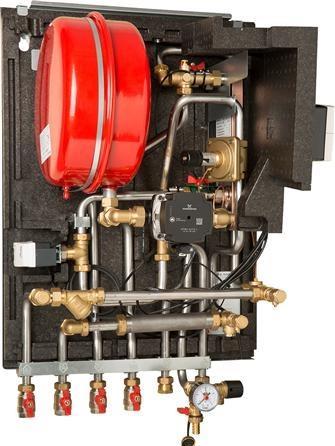 Gemina Termix Termix VX 1 hofor 25kw med fuldisolering er en komplet og monteringsklar fjernvarmeuni