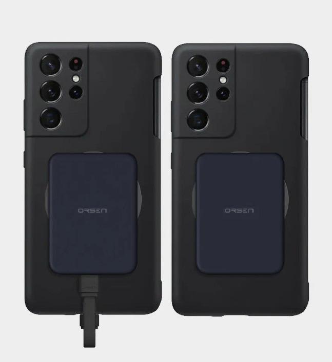 Produktbild Orsen EW50 Magnetic Wireless Power Bank for iPhone 12 and 13 4200mAh mėlynas (4200 mAh, 15 W, 15 Wh)