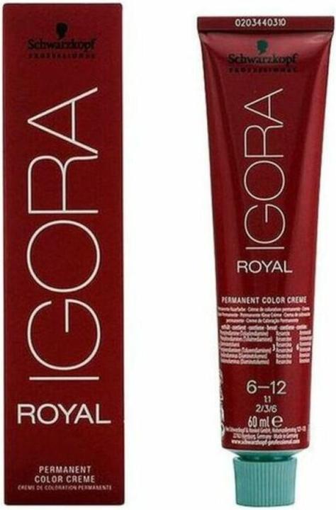 Produktbild Schwarzkopf Professional Igora Royal (6-12 Dunkelblond Cendre Asch)