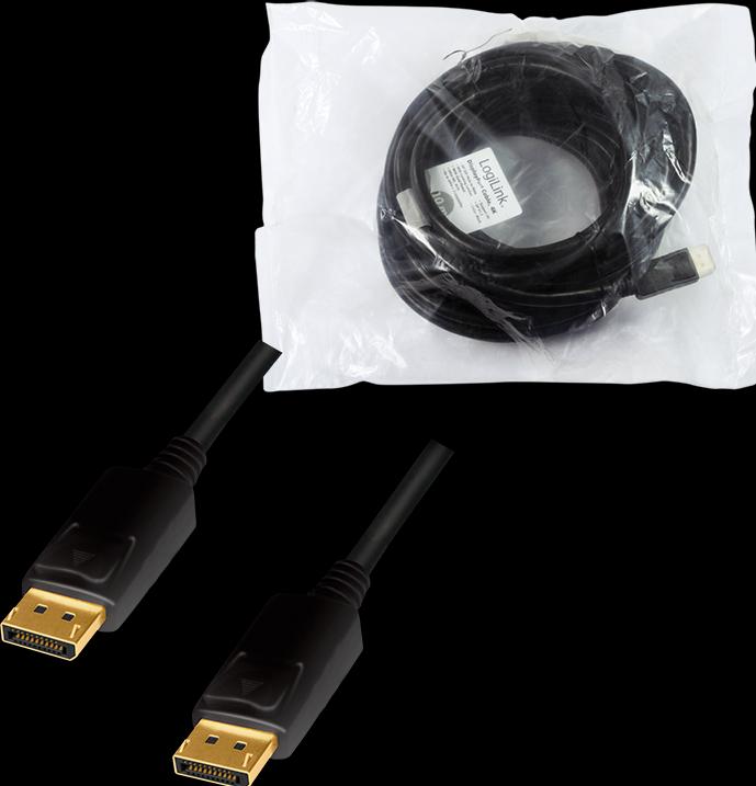 Image du produit LogiLink DisplayPort — DisplayPort (10 m, DisplayPort)