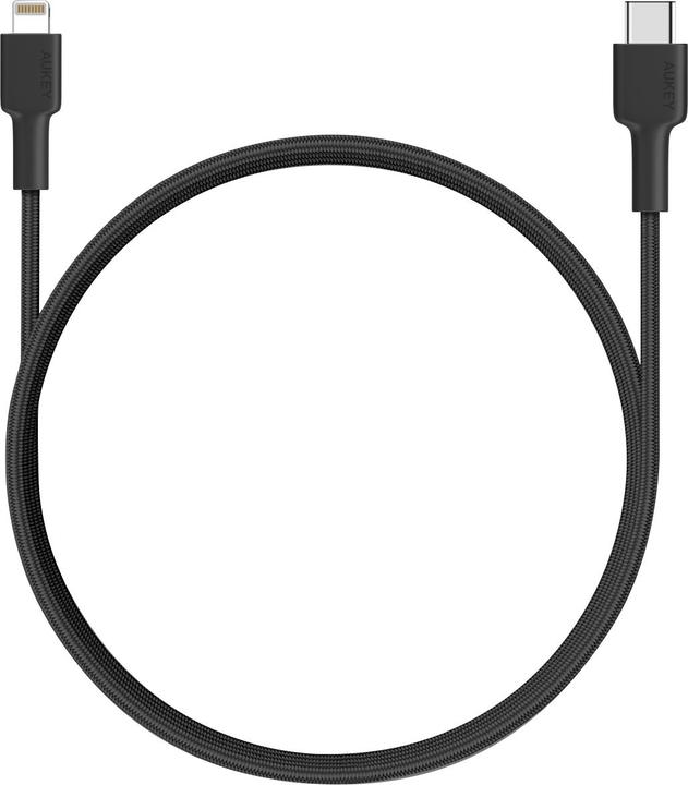 Produktbild Aukey Braided Nylon USB-C to Lightning Cable 1.8m (1.80 m, USB 2.0)