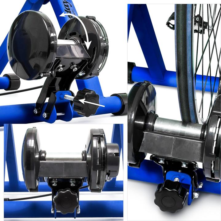 Actual product image Relaxdays Bicycle roller trainer