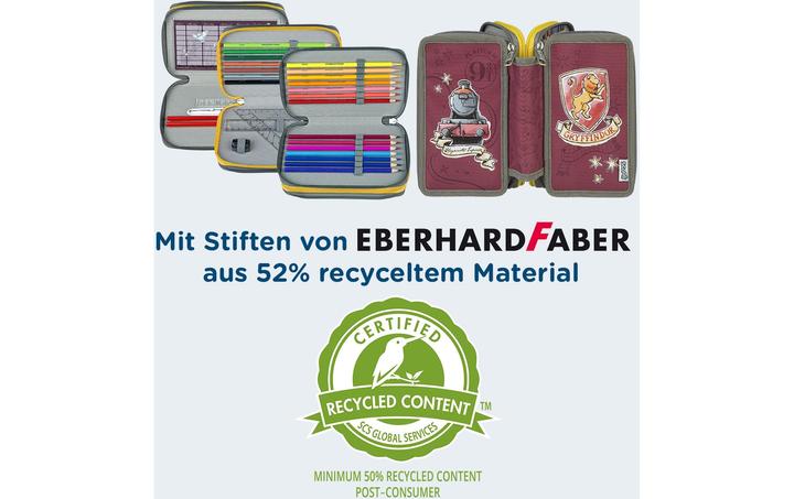 Image du produit Scooli Étui Tripledecker Harry Potter
