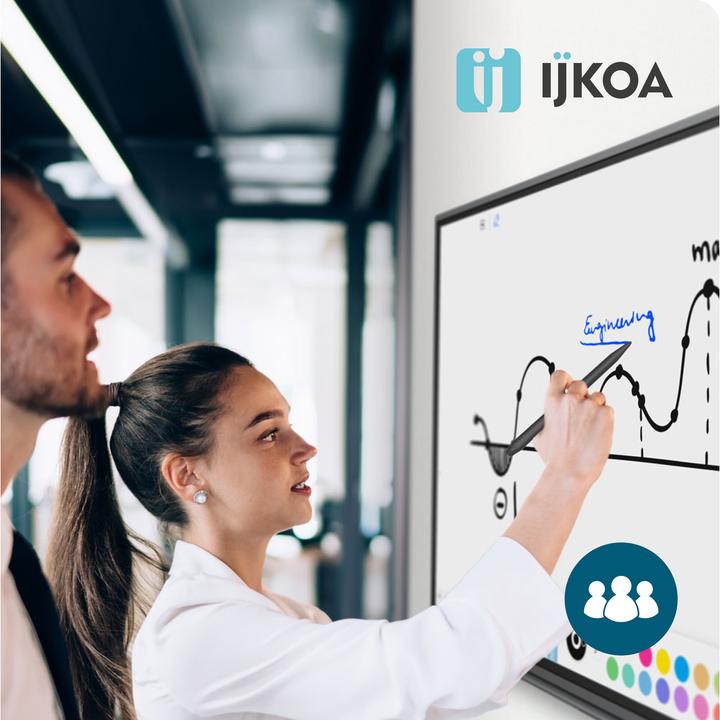 Actual product image Ijkoa 75" Pro MFP 4K, Android 9, 4GB, incl. wall mount (75")