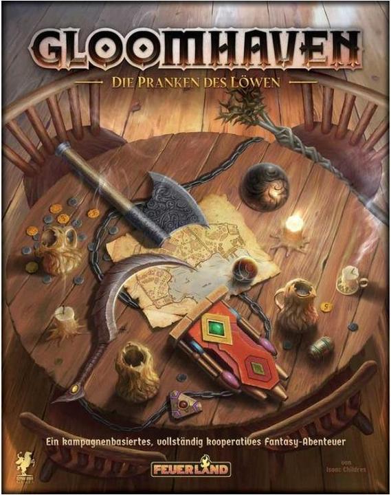 Actual product image Feuerland Gloomhaven - The Paws of the Lion (German)