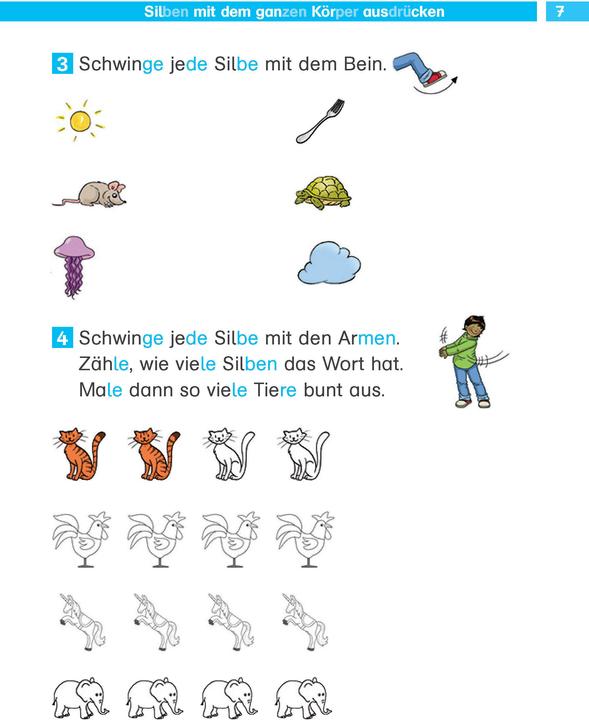 Produktbild Die Deutsch-Helden: Silben-Lesetraining 1. Klasse (Deutsch, 2021)
