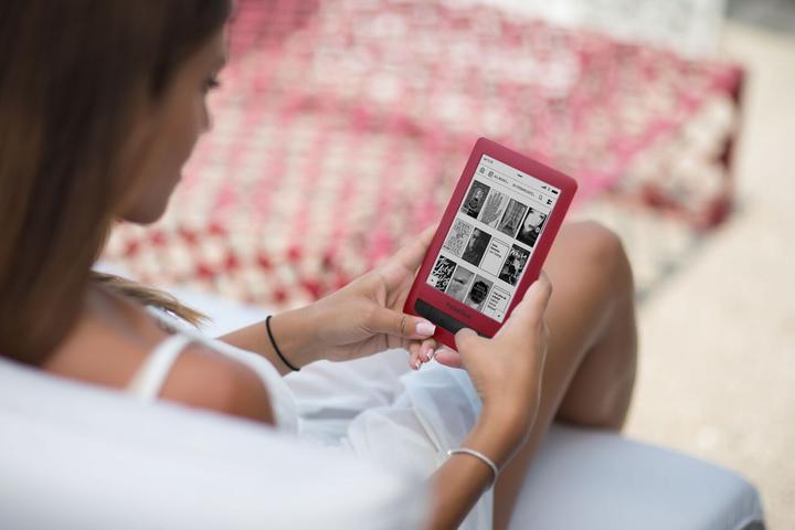 Produktbild PocketBook Touch Lux 3 (6", 8 GB, Ruby Red)
