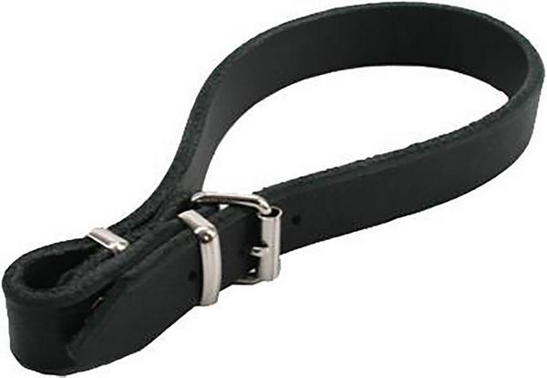 Image du produit Colly Poignée de rechange en cuir, 18 mm, noir (Chien, Sport canin)