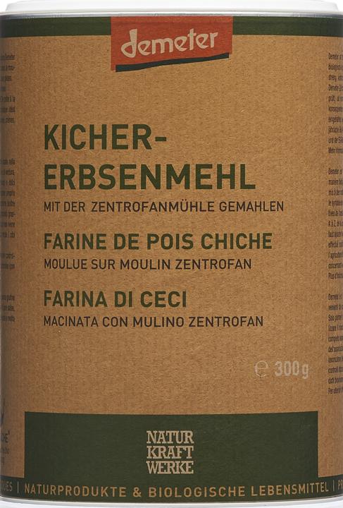 Actual product image NaturKraftWerke Chickpea flour Demeter (300 g)