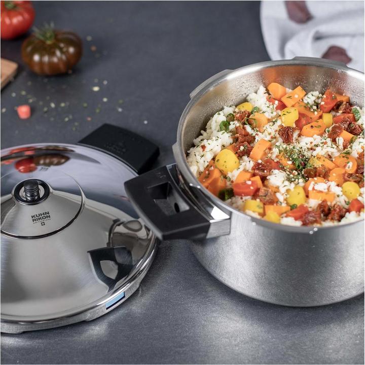 Produktbild Kuhn Rikon Duromatic (22 cm, Dampfkochtopf, Edelstahl)