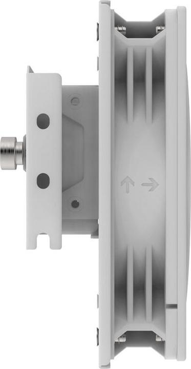 Immagine prodotto Silverstone SST-FDP02W - Staffa adattatore per ventola di raffreddamento esterna, inclusa ventola da 120 mm (127 mm, 1 x)