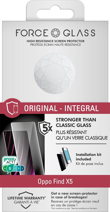 Produktbild Bigben Connected Flexible Glas-Folie (1 Stück, Oppo Find X5)