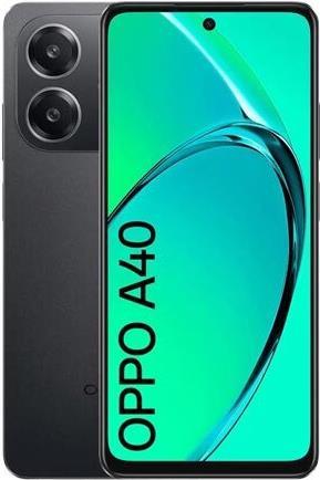 Actual product image OPPO A40 (128 GB, Sparkie Black, 6.67", Dual SIM, 50 Mpx, 4G)