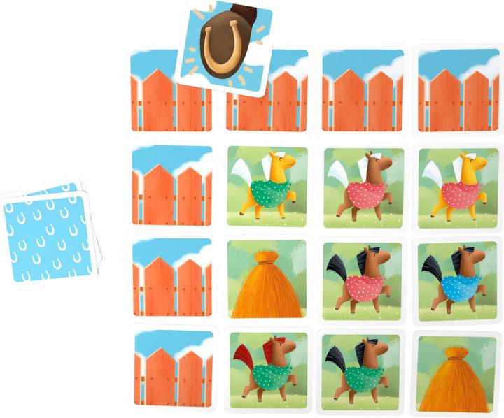 Actual product image Noris NOR71865 - Fun in learning: All my horses, learning game, 2-6 players, ages 5+ (DE edition) (German)