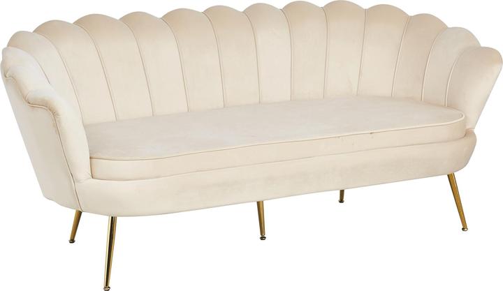 Image du produit SalesFever Canapé coquille 3 places beige (3 places)