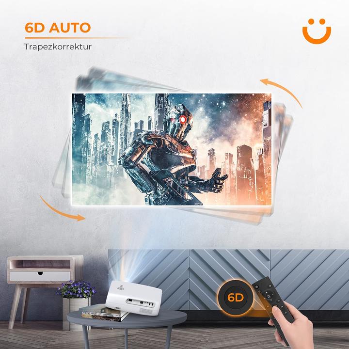 Produktbild Yaber Pro V7 350ANSI Beamer (4K, 9800 lm)