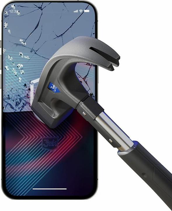 Actual product image 3MK Apple iPhone 14/14 Pro - FlexibleGlass? (1 Piece, Apple iPhone 14, Apple iPhone 14 Pro)