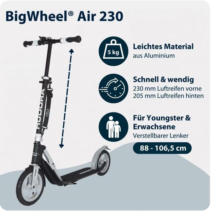 Actual product image Hudora BigWheelÂ Air 230