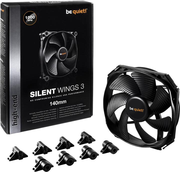 Produktbild be quiet! SilentWings 3 (140 mm, 1 x)