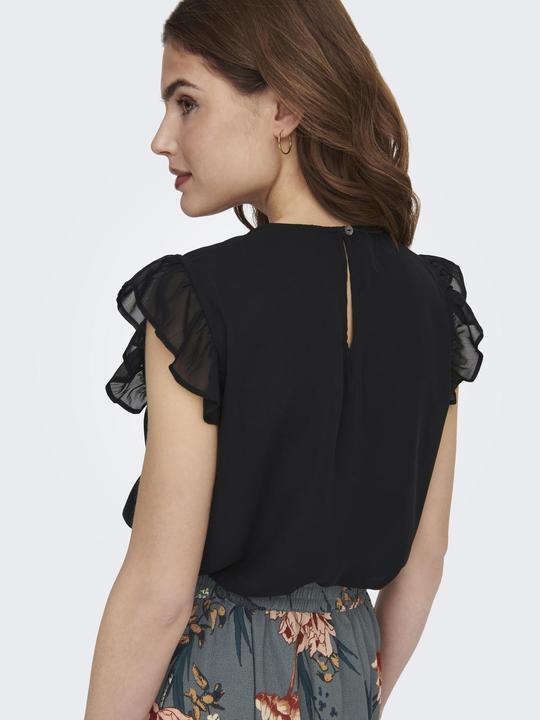 Immagine prodotto Only Top con volant e maniche corte (XL)