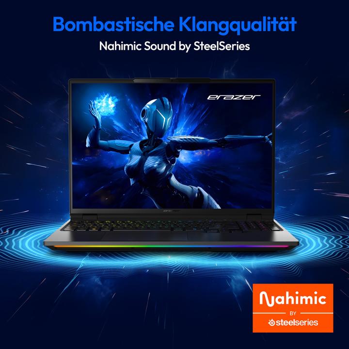 Immagine prodotto Erazer Beast 16 X1 Ultimate 16" 2.5K Core Ultra 9 275HX 32GB/2TB SSD RTX 5080 Win11 MD62733 (16", Intel Core Ultra 9 275HX, 32 GB, 2000 GB, DE)