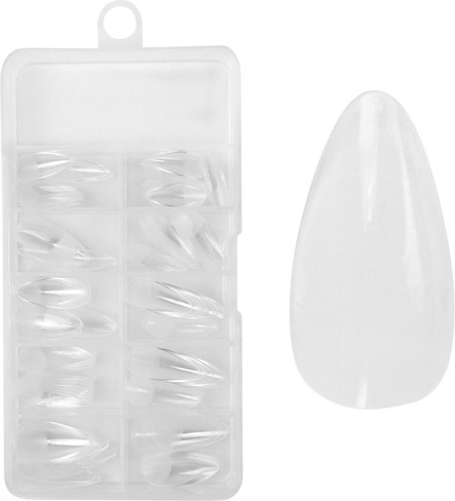 Juliana Nails Mandel (Kunstnägel, Transparent)
