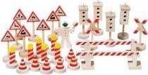 Actual product image Goki Traffic sign II (German, French, Italian, English)