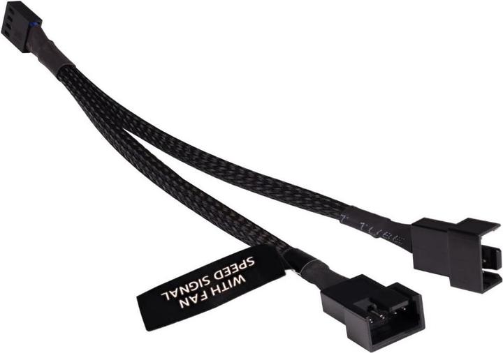 Actual product image Alphacool LK Y-splitter 4-pin to 2x 4-pin PWM 15cm