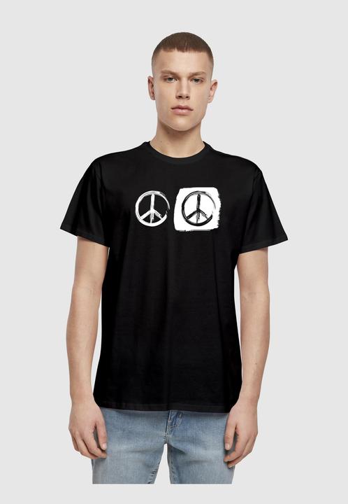 Immagine prodotto Merchcode Peace - Maglietta Basic nera Double Peace - 161525 (XL)