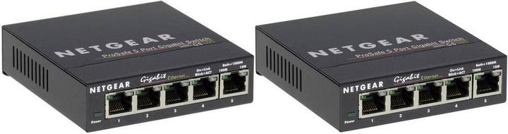 Produktbild Netgear 2x GS105GE 5-Port Gigabit-Switch 1000 MBit/s (5 Ports)