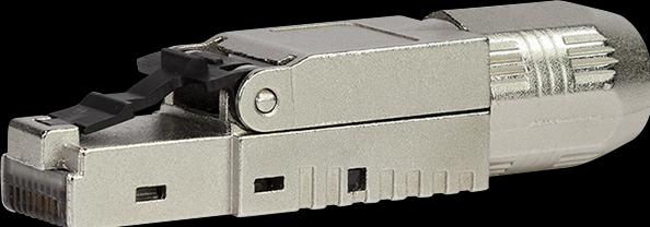 Produktbild LogiLink Feldkonfektionierbarer Stecker, Cat.6A, geschirmt, MPTL getestet (Netzwerkkabel Stecker)