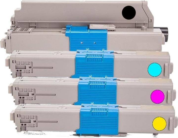Actual product image Hermex Compatible OKI C511DN toner 4 pieces (M, C, FC, Y)