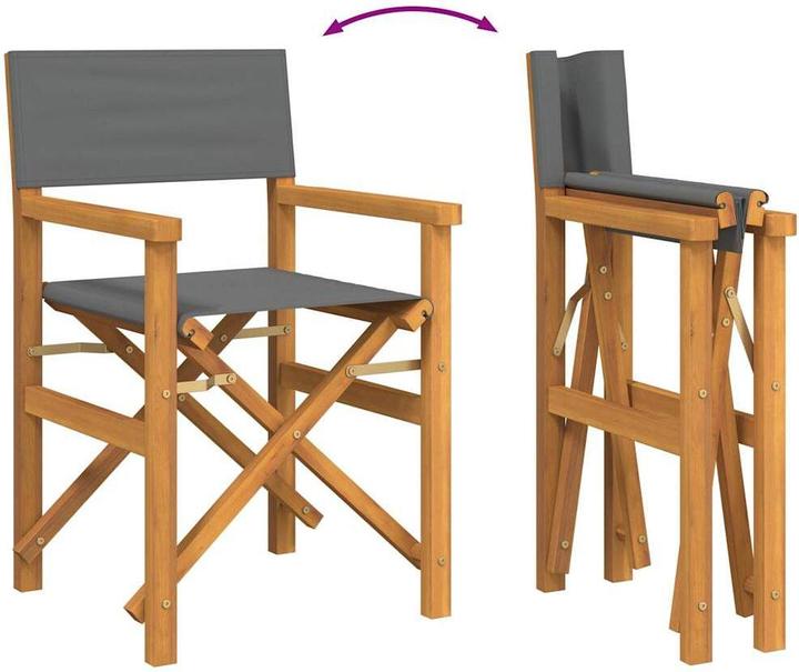Image du produit VidaXL Chaises de régie 2 pcs. Pliable Teck