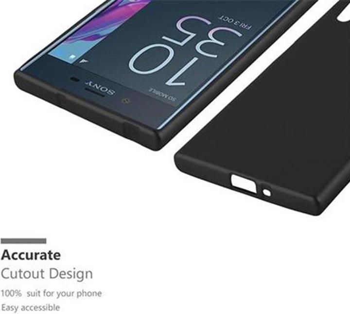 Actual product image Cadorabo TPU Matt Metallic Cover (Sony Xperia XZ)