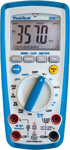 Image du produit Peaktech 2180 - Multimètre LCR-mètre numérique 5999 Counts (P 2180) (CAT III)