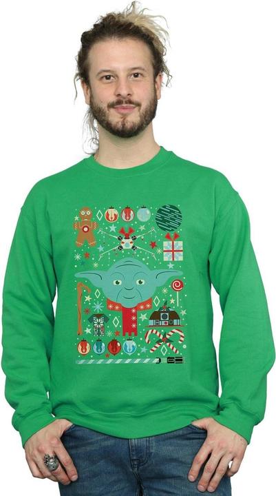 Produktbild Star Wars Yoda Christmas Sweatshirt (XXL)