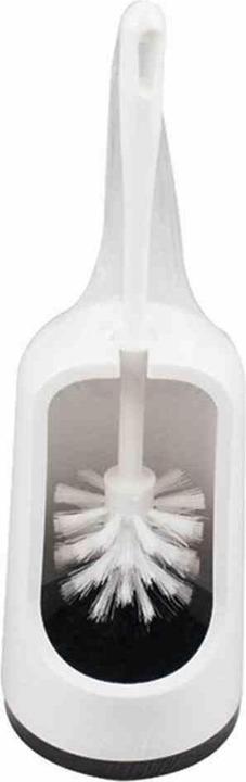 Produktbild Buemag WC-Garnitur "Solid" weiss 40 cm mit Rundkopfbürste