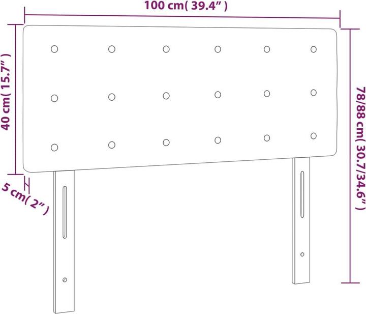 Produktbild VidaXL Kalli (144 x 5 x 88 cm)