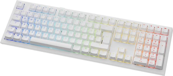 Image du produit Ducky Clavier de jeu sans fil One X, inductif, remplaçable à chaud, RGB - Inductive Switch, ISO (FR), we (DE, Sans fil)