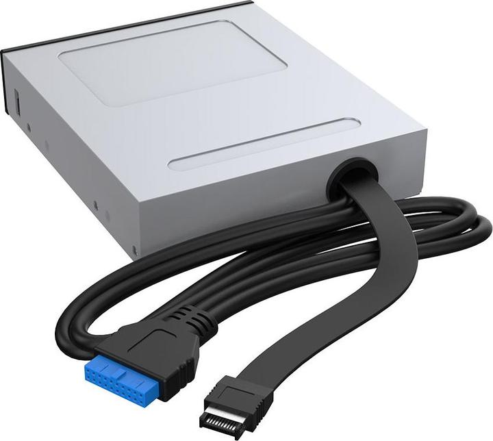 Actual product image Akasa USB hub USB + 2x Type-C (USB-C, 2 Ports)