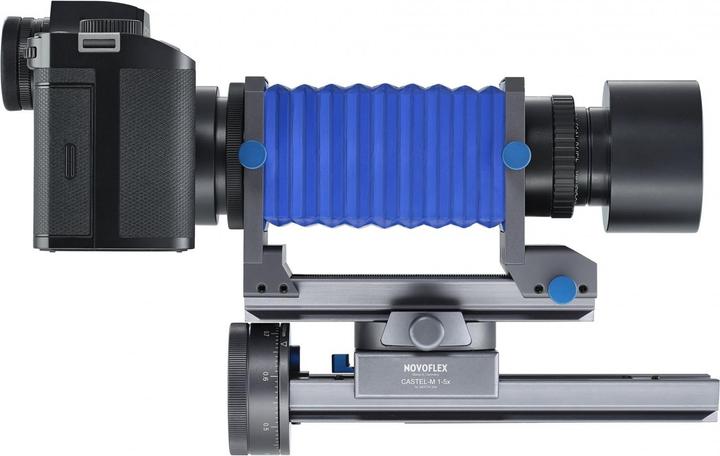 Produktbild Novoflex Castel M Einstellschlitten mit Fokusrad (Stativschlitten)
