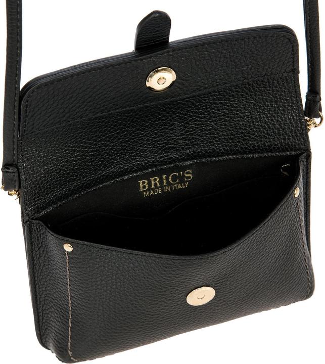 Actual product image Brics Gondola Garofano shoulder bag leather 19.5 cm