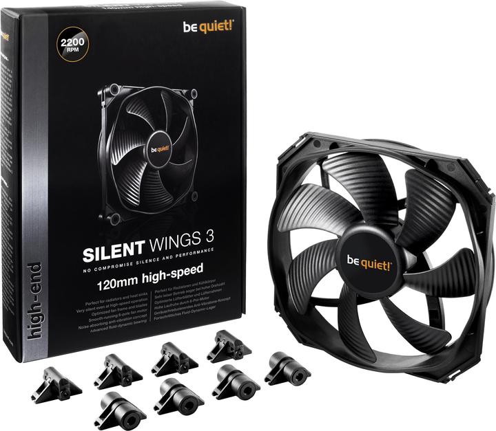 Produktbild be quiet! SilentWings 3 High-Speed (120 mm, 1 x)