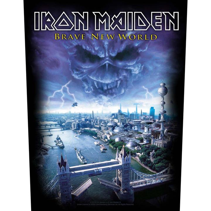 Produktbild Iron Maiden Patch Brave New World (1 x)