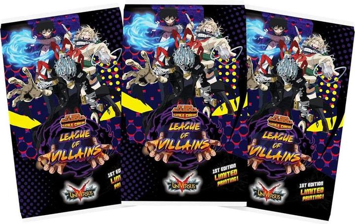 Immagine prodotto Jasco Games My Hero Academia présentoir Booster Packs série 4 League of Villains Hanging Mass (48) *ANGLAIS* (Pacchetto Booster)