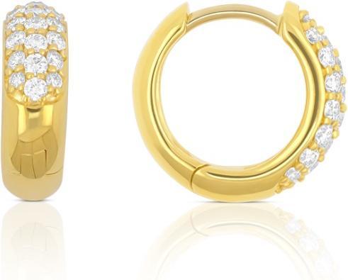Muau Creolen (750/18K Gelbgold)