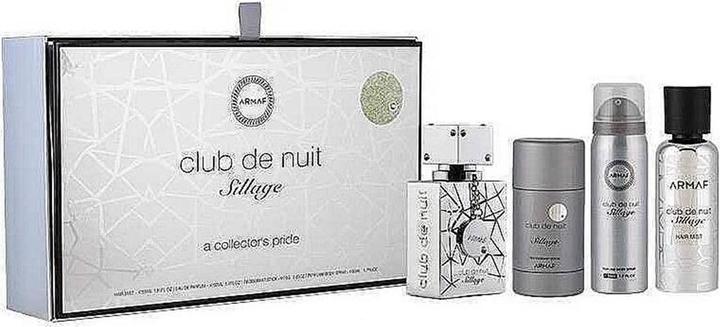 Immagine prodotto Armaf Club De Nuit Sillage - EDP 30 ml + spray corpo 50 ml + spray capelli 55 ml + deodorante solido 75