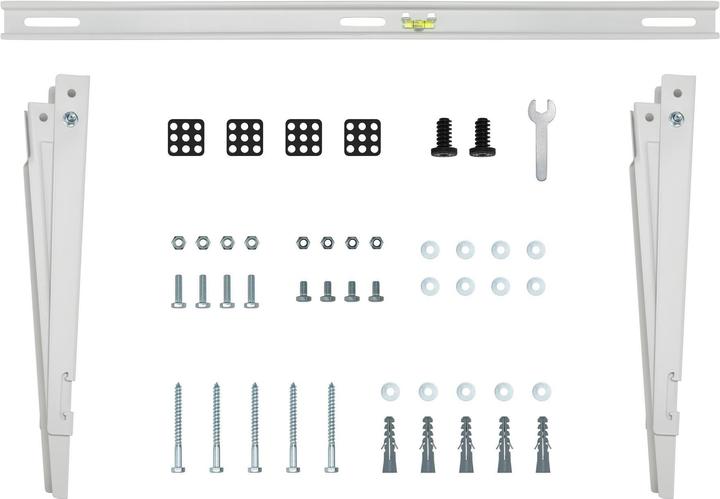 Actual product image InLine Bracket for split air conditioning outdoor unit or heat pump