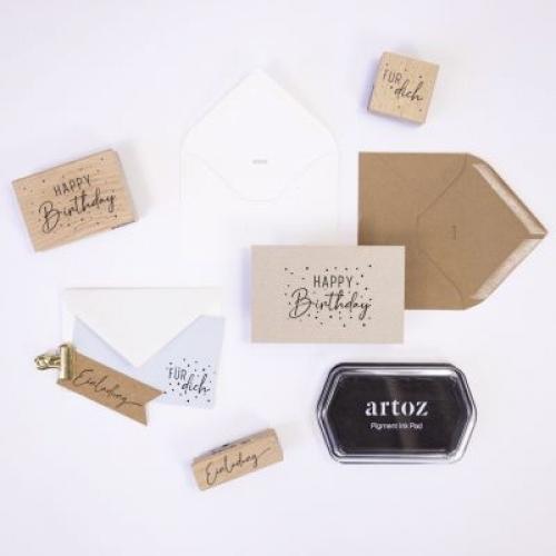 Actual product image Artoz Stamp invitation