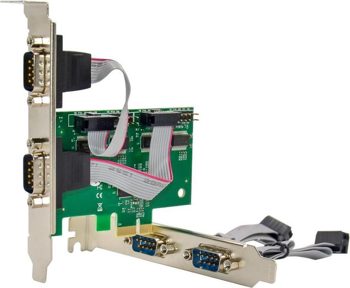 Immagine prodotto MicroConnect PCI-E AX99100 4S DB9 RS232